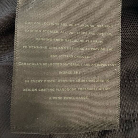 New Ofenmimal Academia Wool Blazer Black - Picture 7 of 8